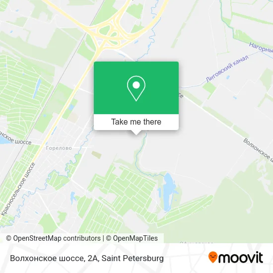 Волхонское шоссе, 2А map