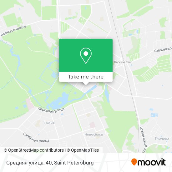 Средняя улица, 40 map