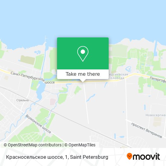 Красносельское шоссе, 1 map