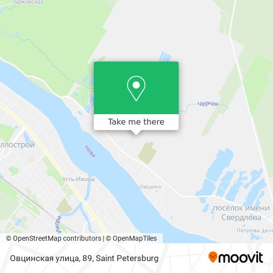 Овцинская улица, 89 map