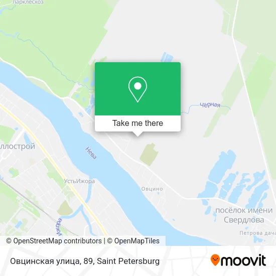 Овцинская улица, 89 map