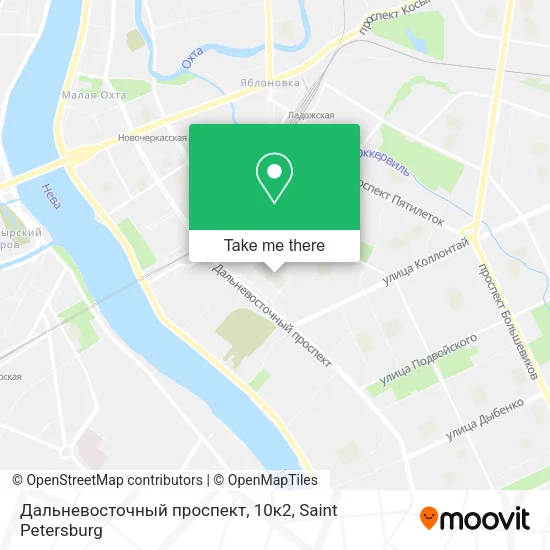 Дальневосточный проспект, 10к2 map