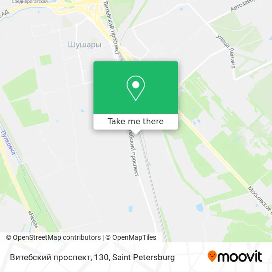 Витебский проспект, 130 map