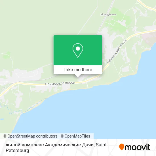 жилой комплекс Академические Дачи map