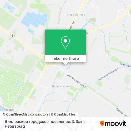 Виллозское городское поселение, 3 map