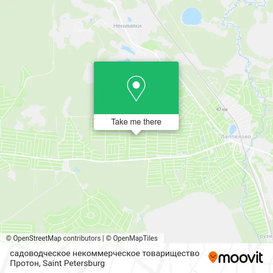 садоводческое некоммерческое товарищество Протон map