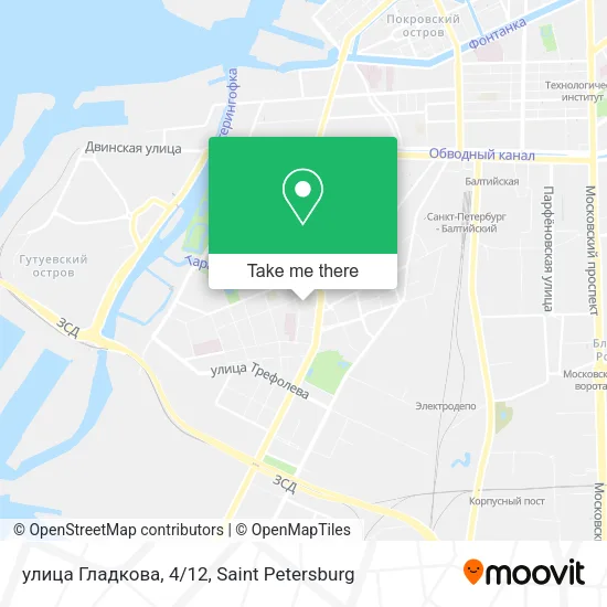 улица Гладкова, 4/12 map