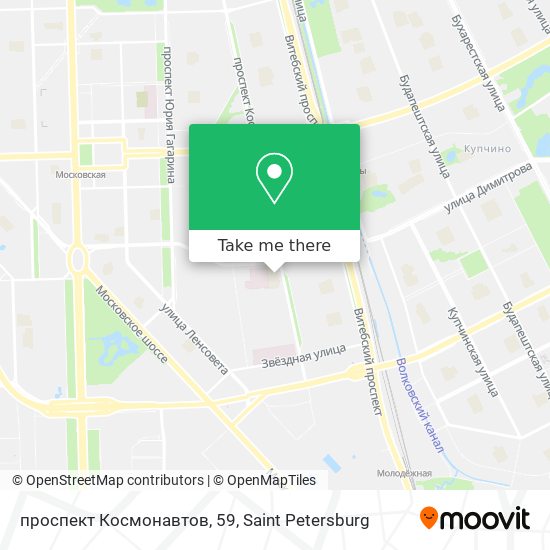 проспект Космонавтов, 59 map