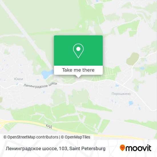 Ленинградское шоссе, 103 map
