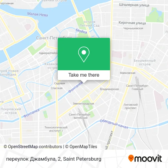 переулок Джамбула, 2 map