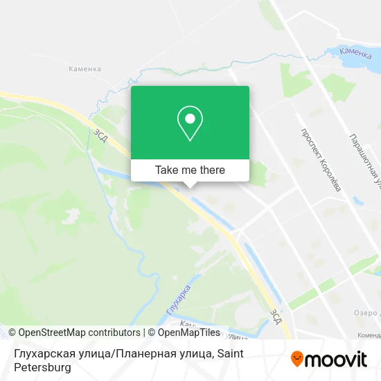 Глухарская улица / Планерная улица map