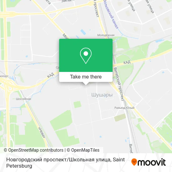 Новгородский проспект / Школьная улица map