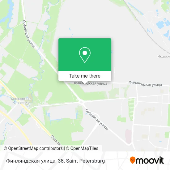 Финляндская улица, 38 map