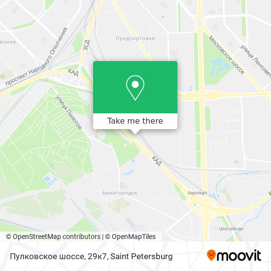 Пулковское шоссе, 29к7 map