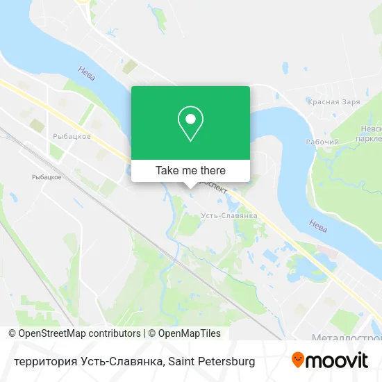 территория Усть-Славянка map