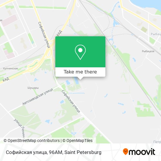 Софийская улица, 96АМ map