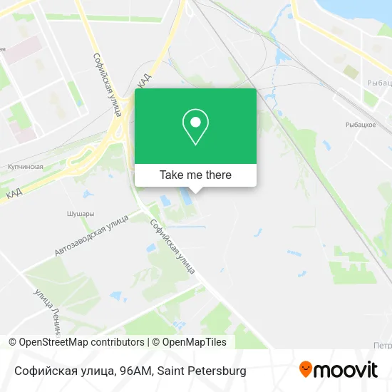 Софийская улица, 96АМ map