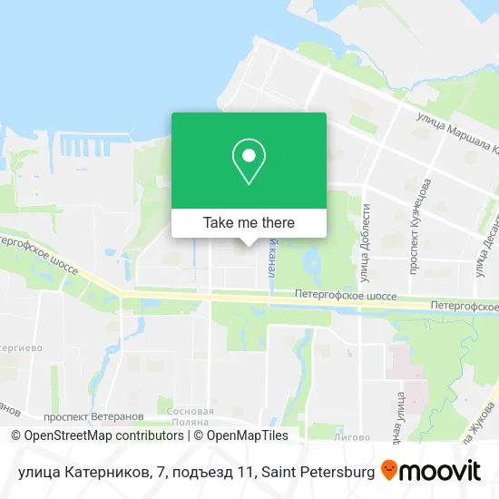 улица Катерников, 7, подъезд 11 map