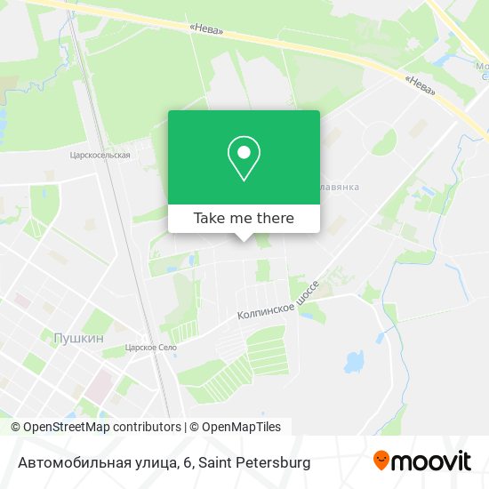 Автомобильная улица, 6 map