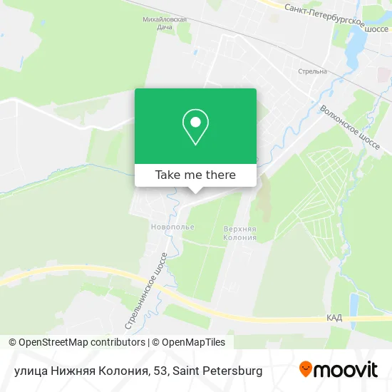 улица Нижняя Колония, 53 map