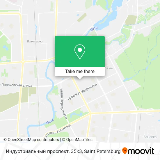 Индустриальный проспект, 35к3 map