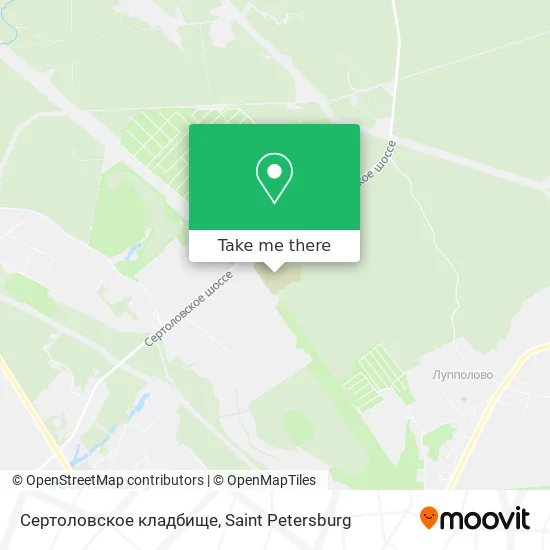 Сертоловское кладбище map