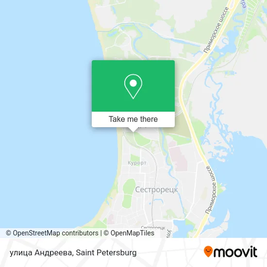 улица Андреева map