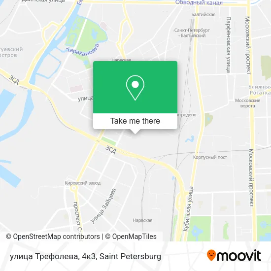 улица Трефолева, 4к3 map