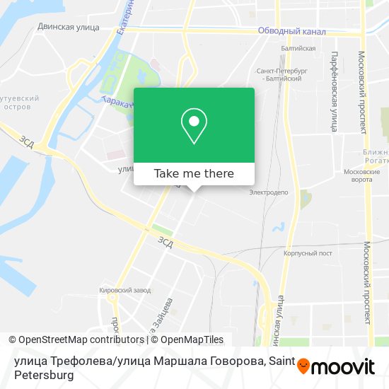 улица Трефолева / улица Маршала Говорова map