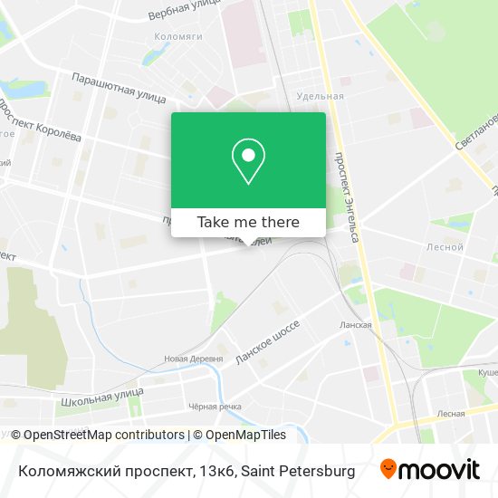 Коломяжский проспект, 13к6 map