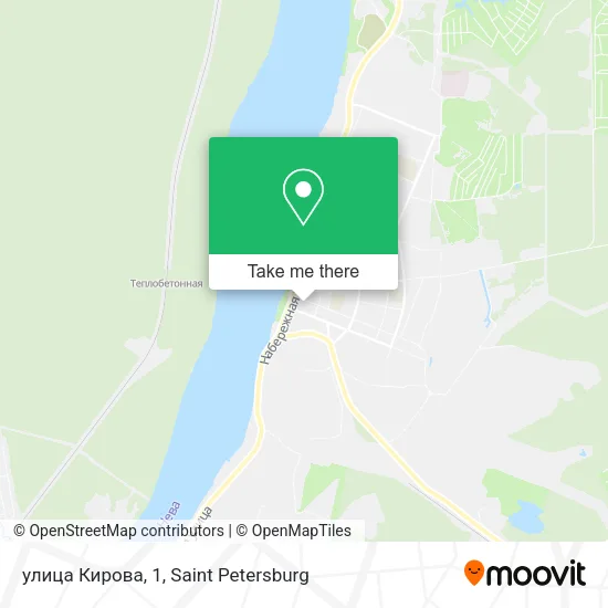 улица Кирова, 1 map