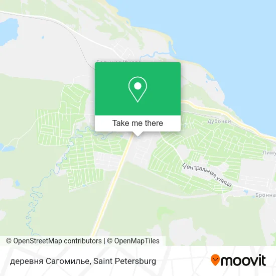 деревня Сагомилье map