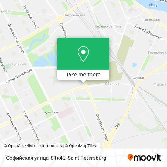 Софийская улица, 81к4Е map