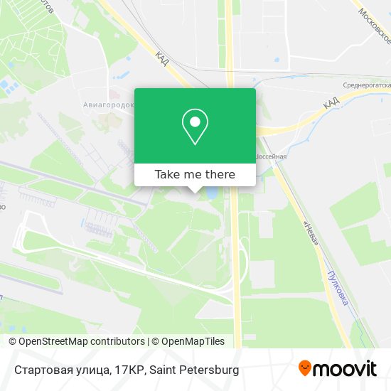 Стартовая улица, 17КР map