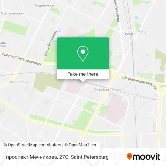 проспект Мечникова, 27О map