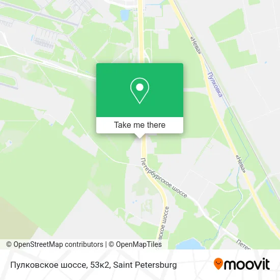 Пулковское шоссе, 53к2 map