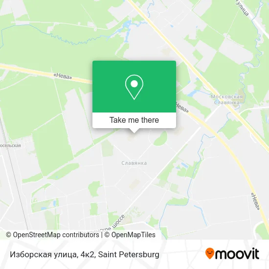 Изборская улица, 4к2 map