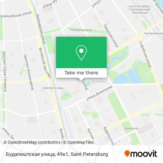 Будапештская улица, 49к1 map