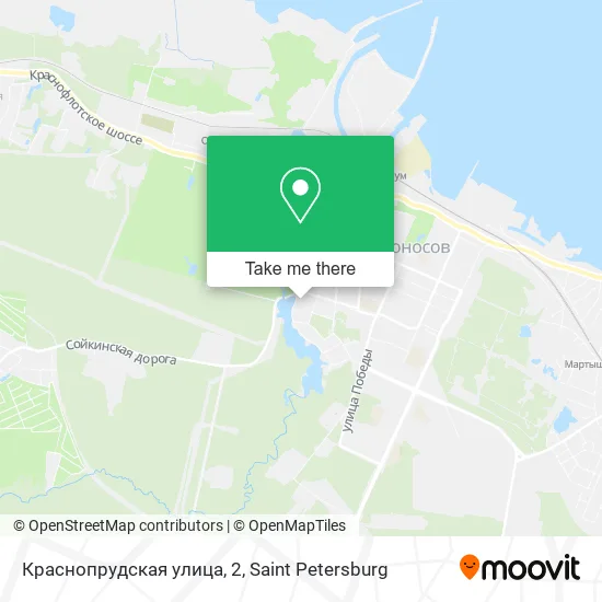 Краснопрудская улица, 2 map
