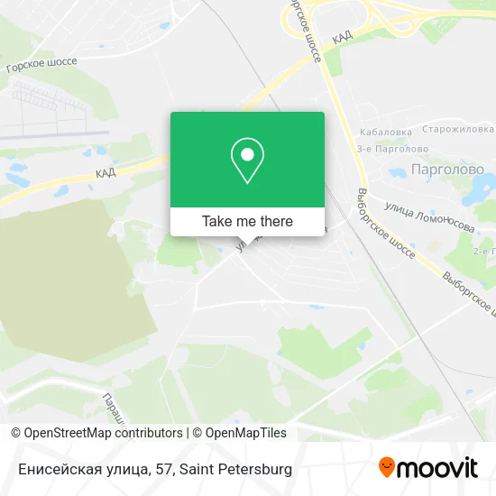 Енисейская улица, 57 map