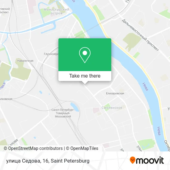 улица Седова, 16 map
