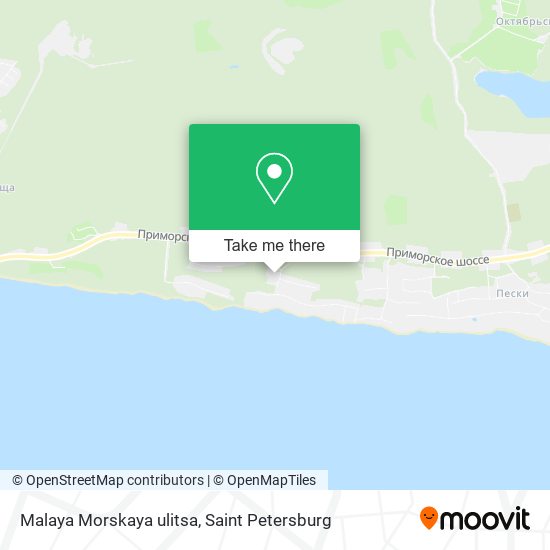 Malaya Morskaya ulitsa map