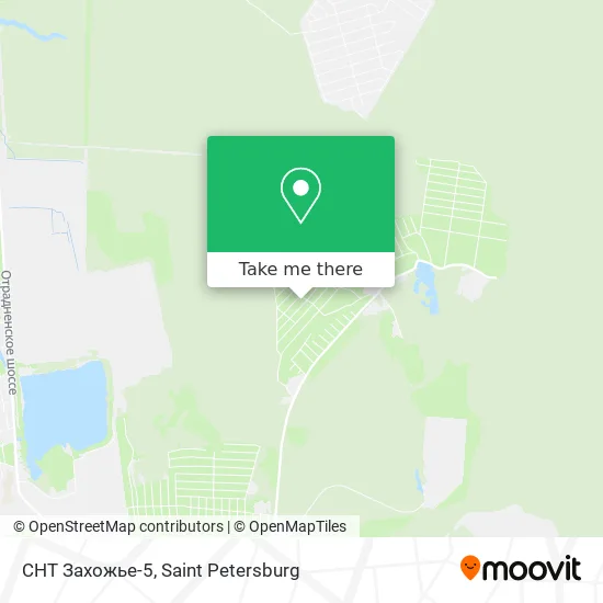 СНТ Захожье-5 map