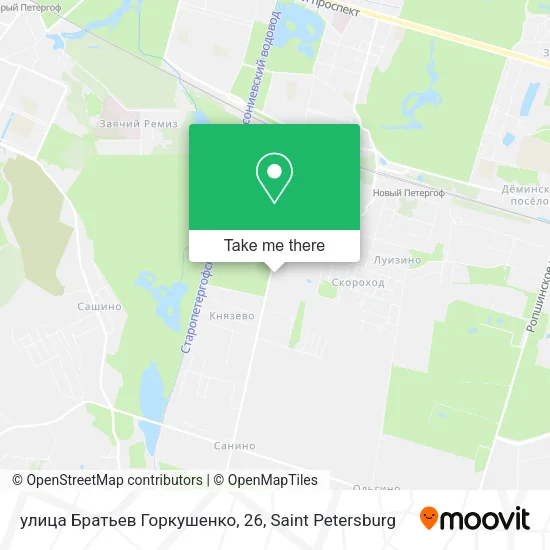 улица Братьев Горкушенко, 26 map