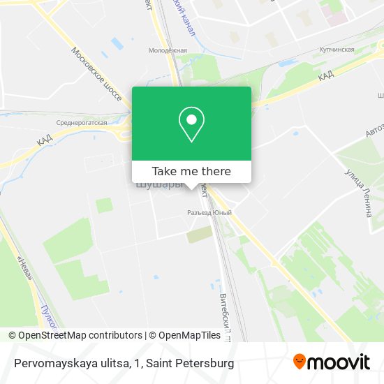 Pervomayskaya ulitsa, 1 map