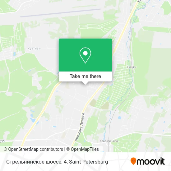 Стрельнинское шоссе, 4 map