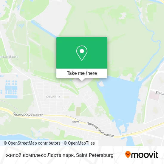 жилой комплекс Лахта парк map