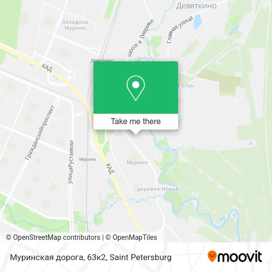 Муринская дорога, 63к2 map