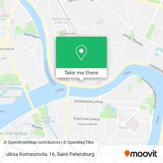 ulitsa Komsomola, 16 map
