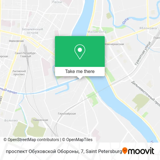 проспект Обуховской Обороны, 7 map